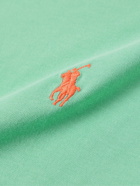 Polo Ralph Lauren - Slim-Fit Logo-Embroidered Cotton-Jersey T-Shirt - Green