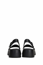 Camper Tasha Sandals In Black Leather