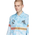 Clot Blue Dickies Edition Tie-Dye Work Shirt