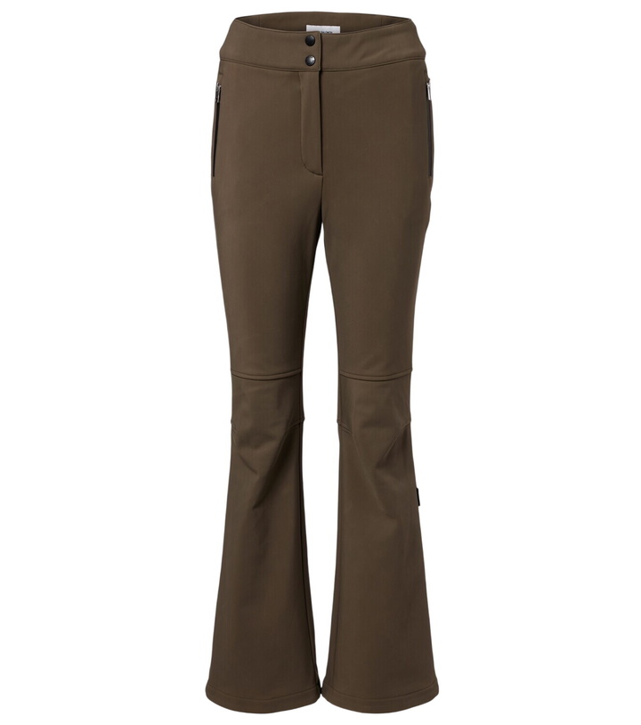 Photo: Yves Salomon Flared ski pants