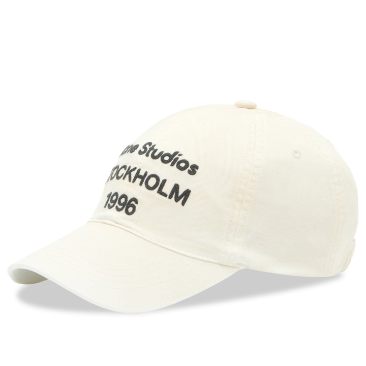 Photo: Acne Studios Men's Carliy Cap in Dusty White 