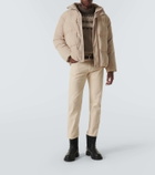 Loro Piana Suilven Walk suede and leather ankle boots