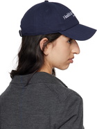 Sporty & Rich Navy H&W Crest Cap