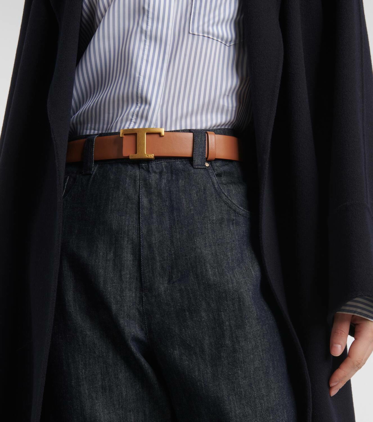 Tod's T Timeless reversible leather belt