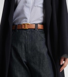Tod's T Timeless reversible leather belt
