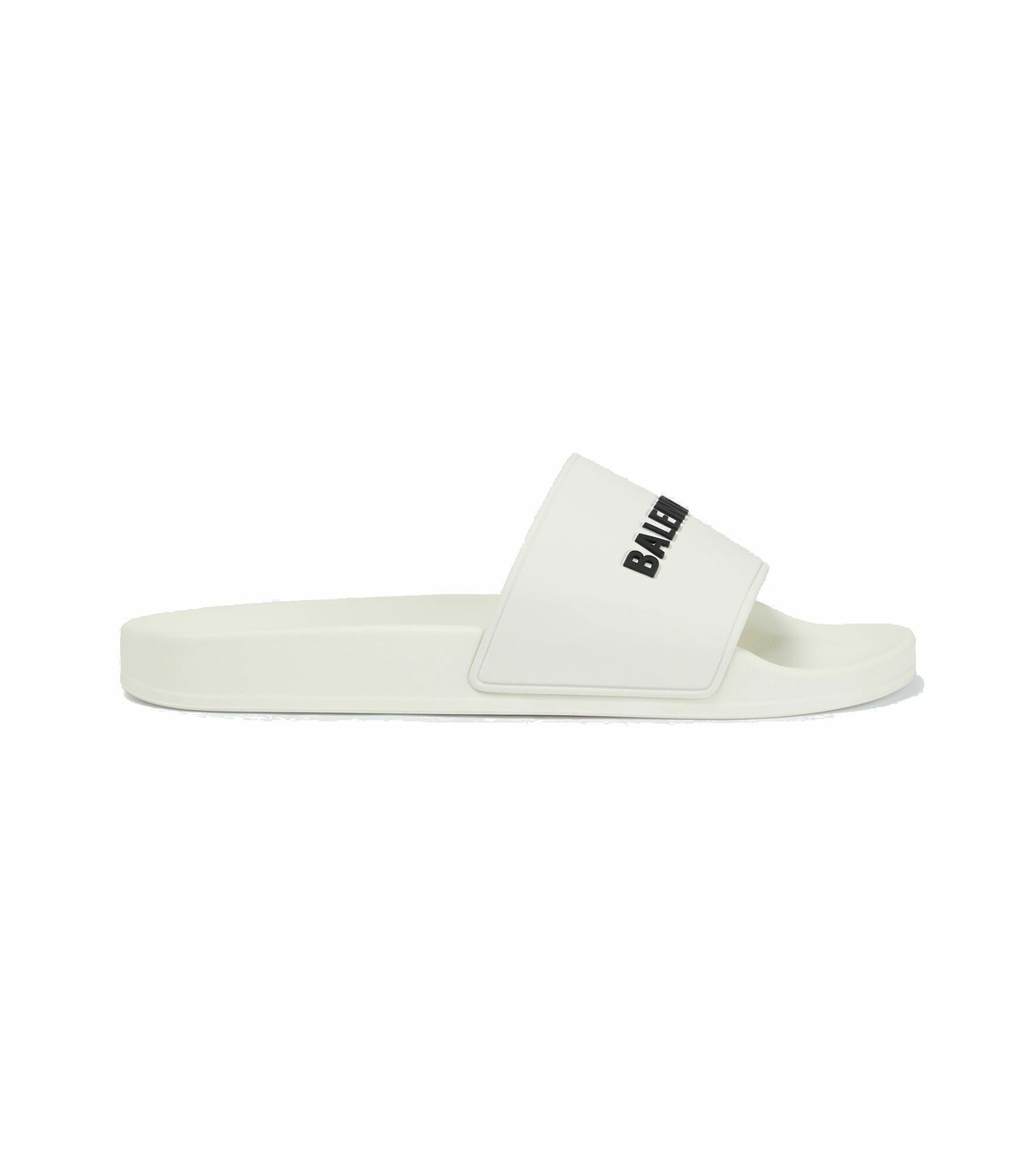 Balenciaga - Pool logo rubber slides Balenciaga