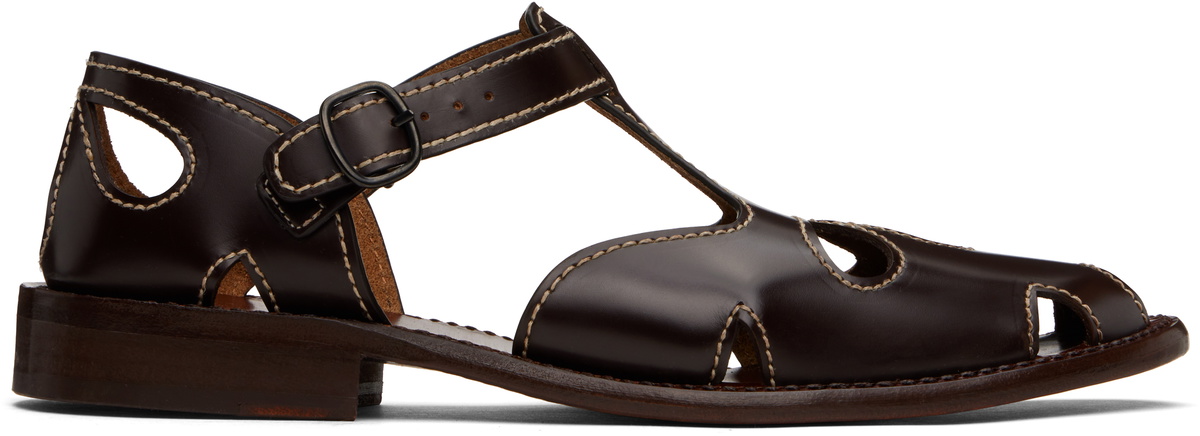 Hereu Black Floreta Sport Sandals HEREU