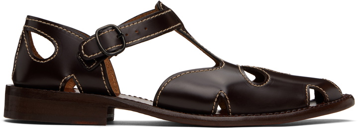 Photo: HEREU Brown Floreta Sandals