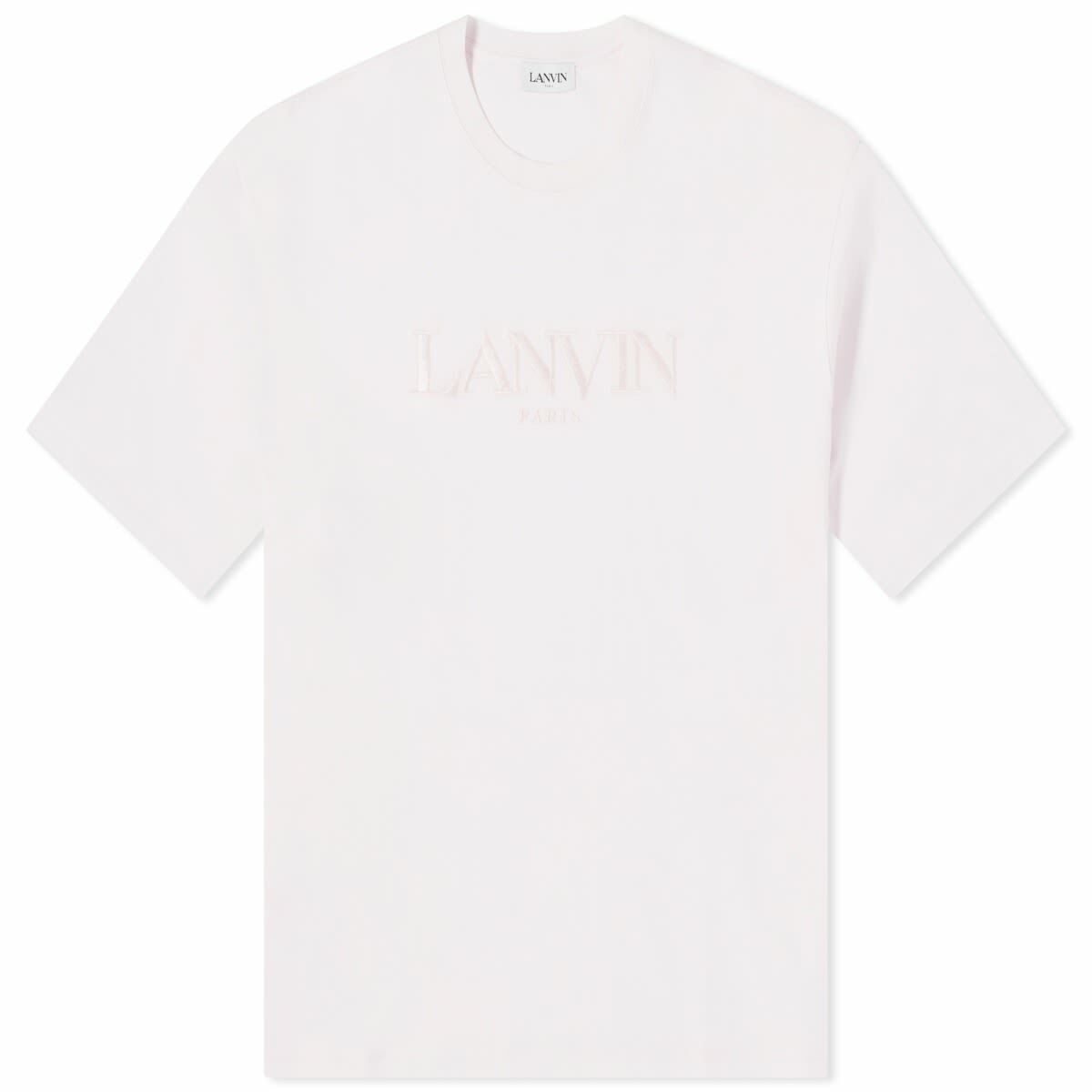 Photo: Lanvin Men's Paris Oversized T-Shirt in Pink