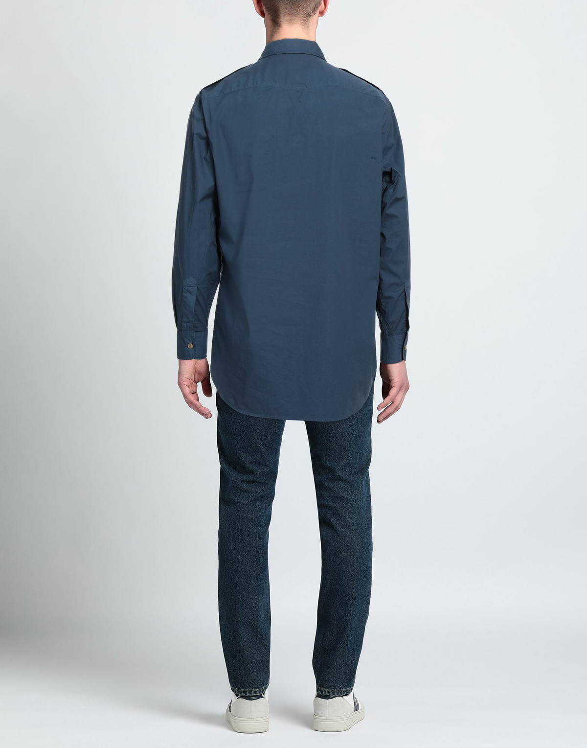 Massimo Alba Mens Shirt in Navy