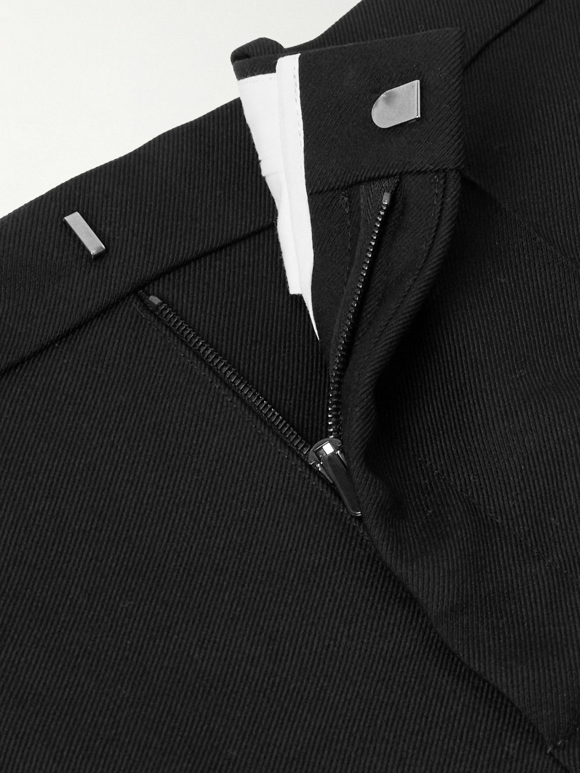 The Row - Straight-Leg Wool-Twill Suit Trousers - Black The Row