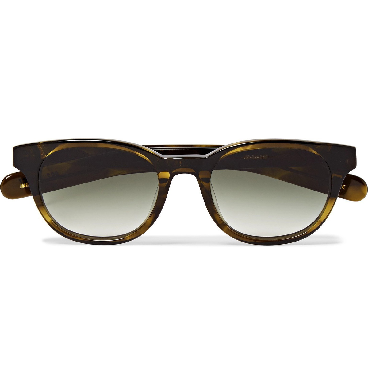 FLATLIST - Logic D-Frame Tortoiseshell Acetate Sunglasses - Green