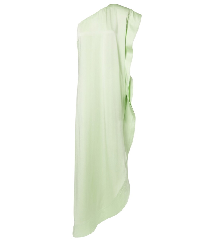 Photo: Stella McCartney Envers asymmetric satin cocktail dress