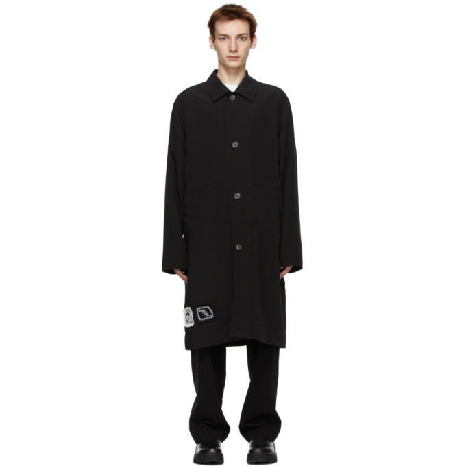 Photo: Song for the Mute Black Bird Coach Trench Coat