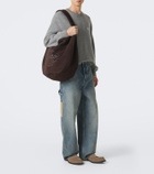 Loewe Roomy suede shoulder bag