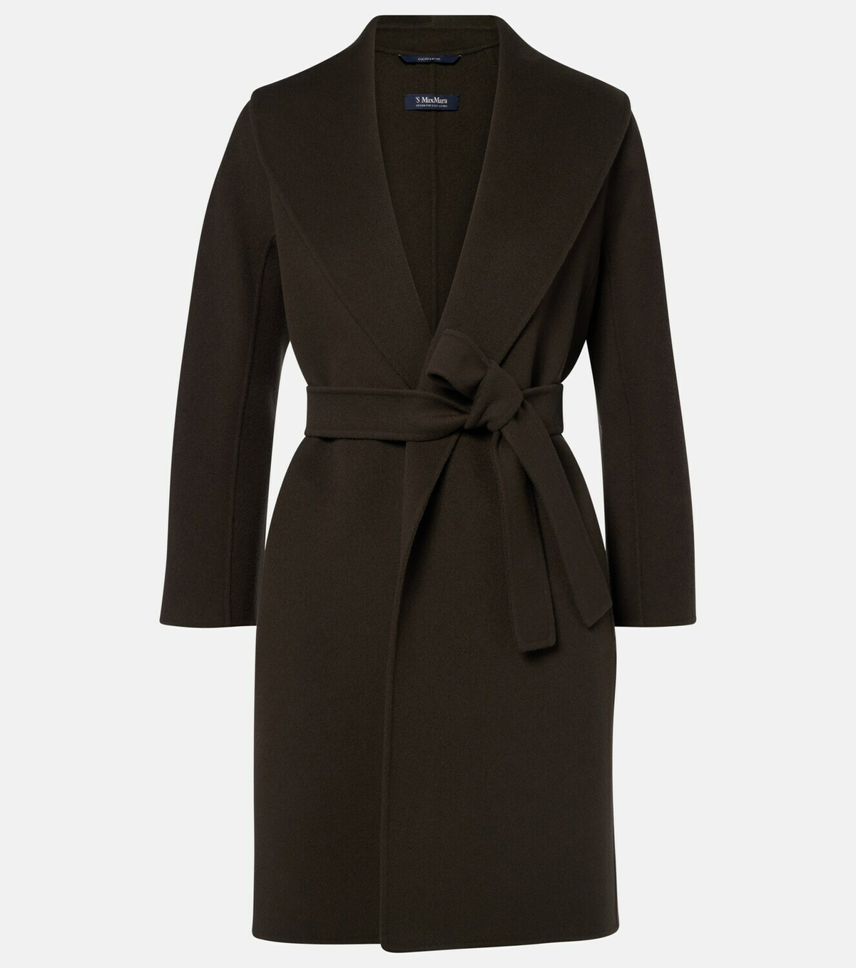 'S Max Mara Virgin wool wrap coat