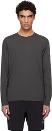 Reigning Champ Gray Lightweight Cordura Training Long Sleeve T-shirt