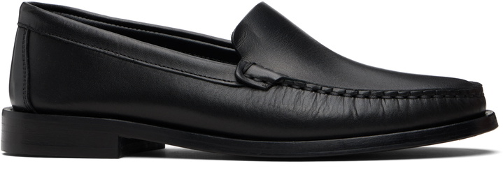 Photo: Aeyde Black Arthur Loafers