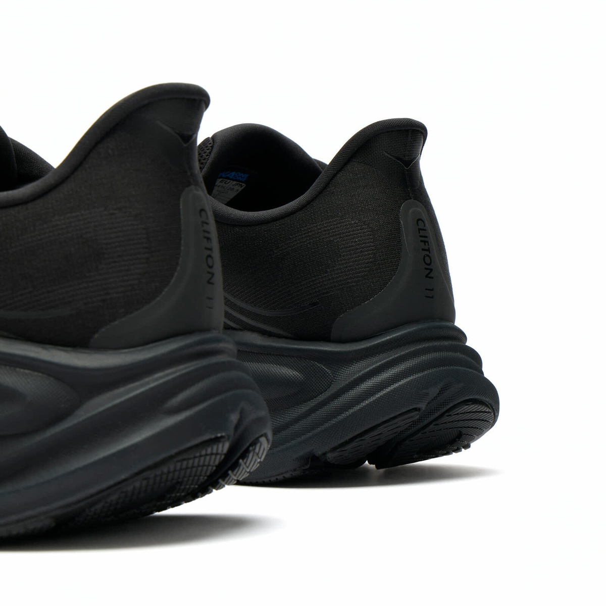 HOKA ONE ONE Men's Clifton 11 Sneaker in Black/Black