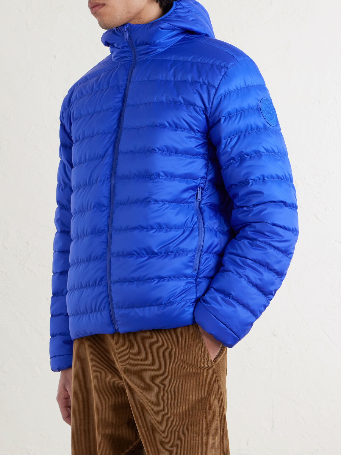 Canada Goose - Stratus Quilted Recycled-Ripstop Hooded Down Jacket - Blue