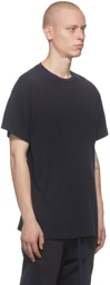 Fear of God Navy Flocked 7 T-Shirt