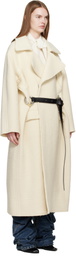 Jean Paul Gaultier Off-White 'The Long Gaultier' Coat