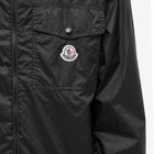 Moncler Men's Samakar Crinkle Nylon Jacket in Black