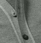 ETRO - Logo-Embroidered Wool Cardigan - Gray