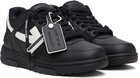 Off-White Black 'Out Of Office' Leather Sneakers