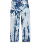 OrSlow - 105 Tie-Dyed Denim Jeans - Blue