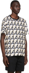 Dries Van Noten White & Black Graphic T-Shirt