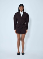 Issey Miyake Tailored Blazer Mini Dress