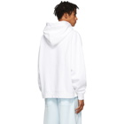 Acne Studios White Yala Hoodie