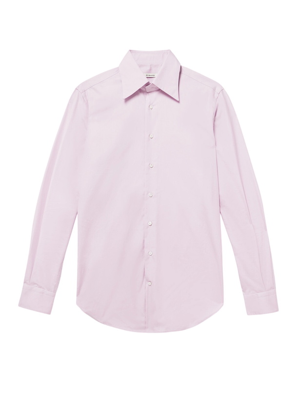 Photo: Husbands - Supima Cotton-Poplin Shirt - Purple