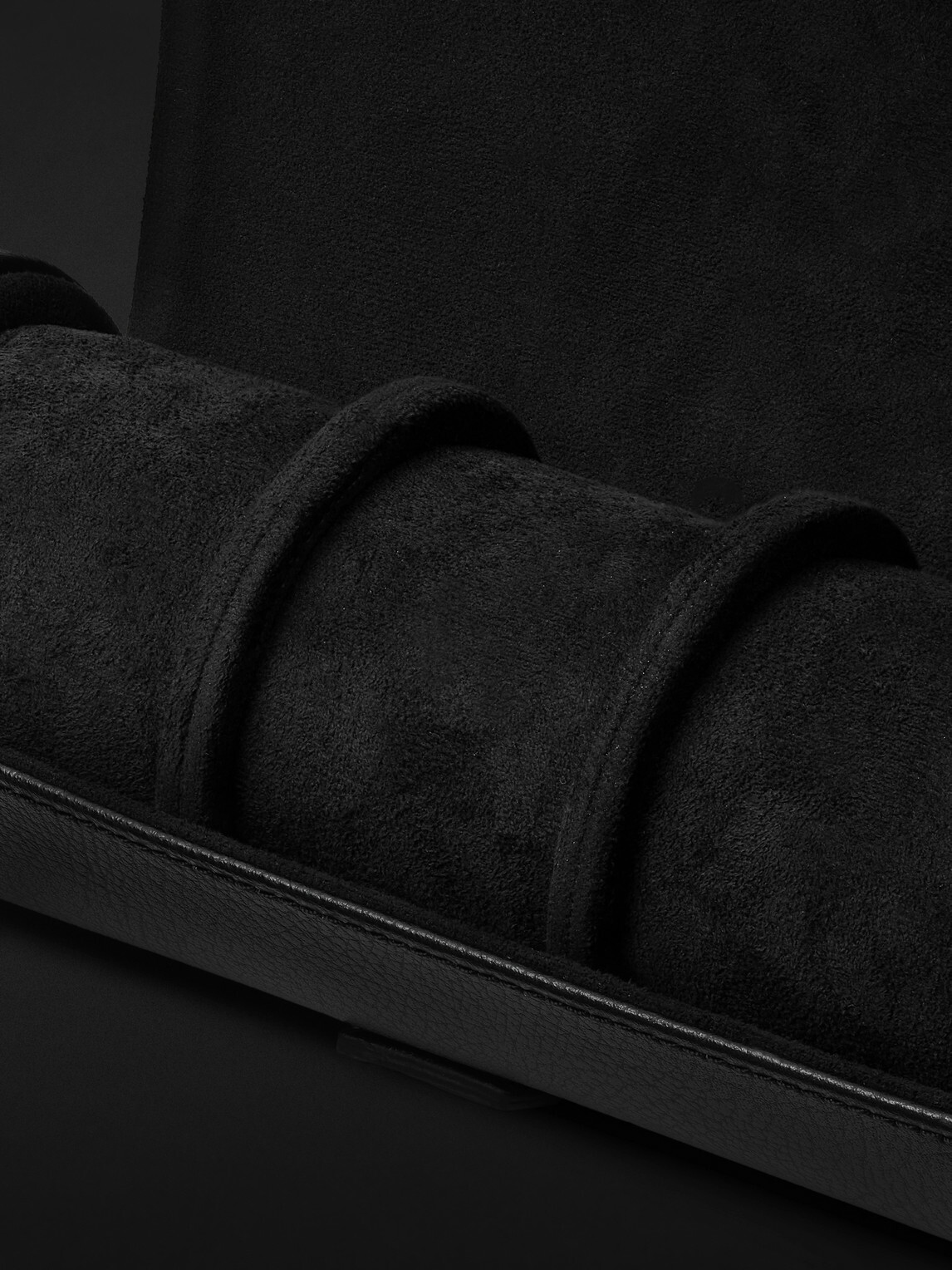 WOLF - Textured Watch and Jewellery Roll