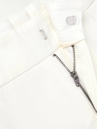 Cherry Los Angeles - Straight-Leg Cotton-Twill Chinos - White