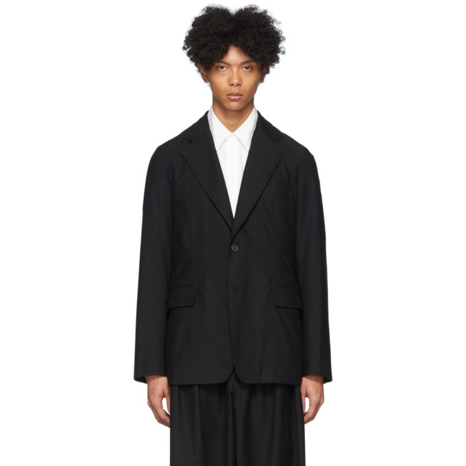 Yohji Yamamoto Black Twill Jacket Yohji Yamamoto