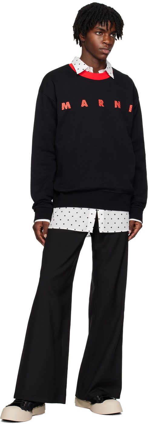 MARNI polka dot parka