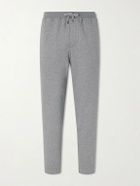 Brunello Cucinelli - Tapered Cotton, Cashmere and Silk-Blend Jersey Sweatpants - Gray
