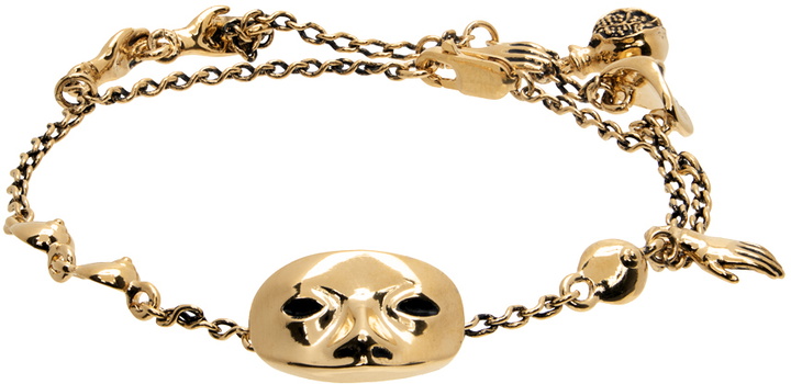 LEMAIRE Gold Abacus Bracelet Lemaire