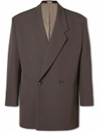 Fear of God - Eternal California Double-Breasted Virgin Wool and Cotton-Blend Twill Blazer - Brown