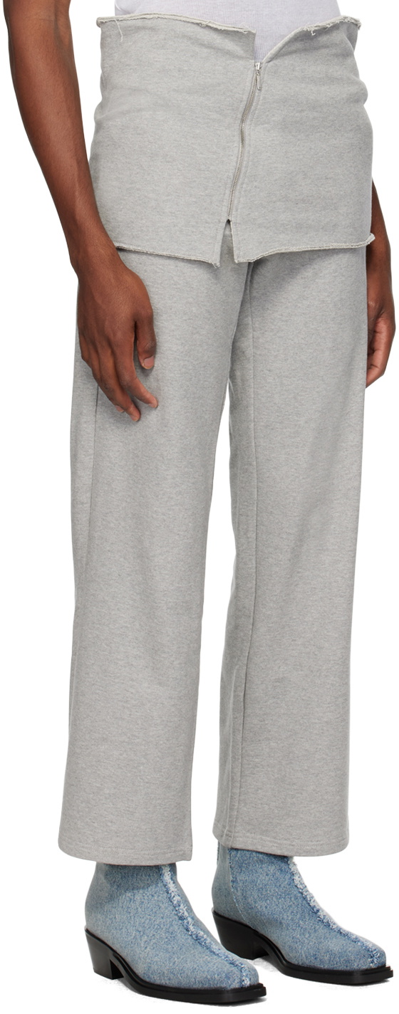 Mainline:RUS/Fr.CA/DE Gray Zey Sweatpants