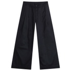 Beams Boy Women's Wide Leg Chino Pant in D.Navy
