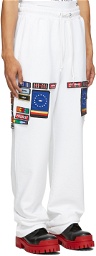Hood by Air White Veteran No.1 Lounge Pants