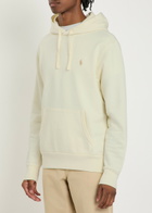 Polo Ralph Lauren Logo-embroidered Hooded Cotton Sweatshirt Cream
