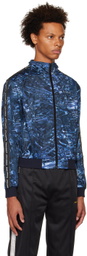 PALMER Blue Printed Jacket