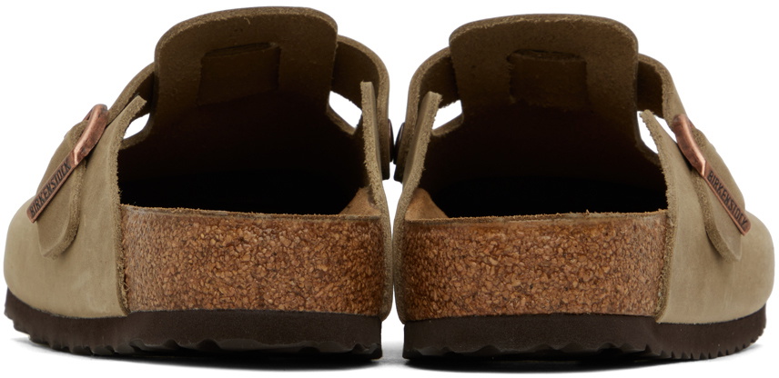 Birkenstock Beige Boston Loafers Birkenstock display picture 3