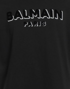 Balmain Mens T-shirt in Black