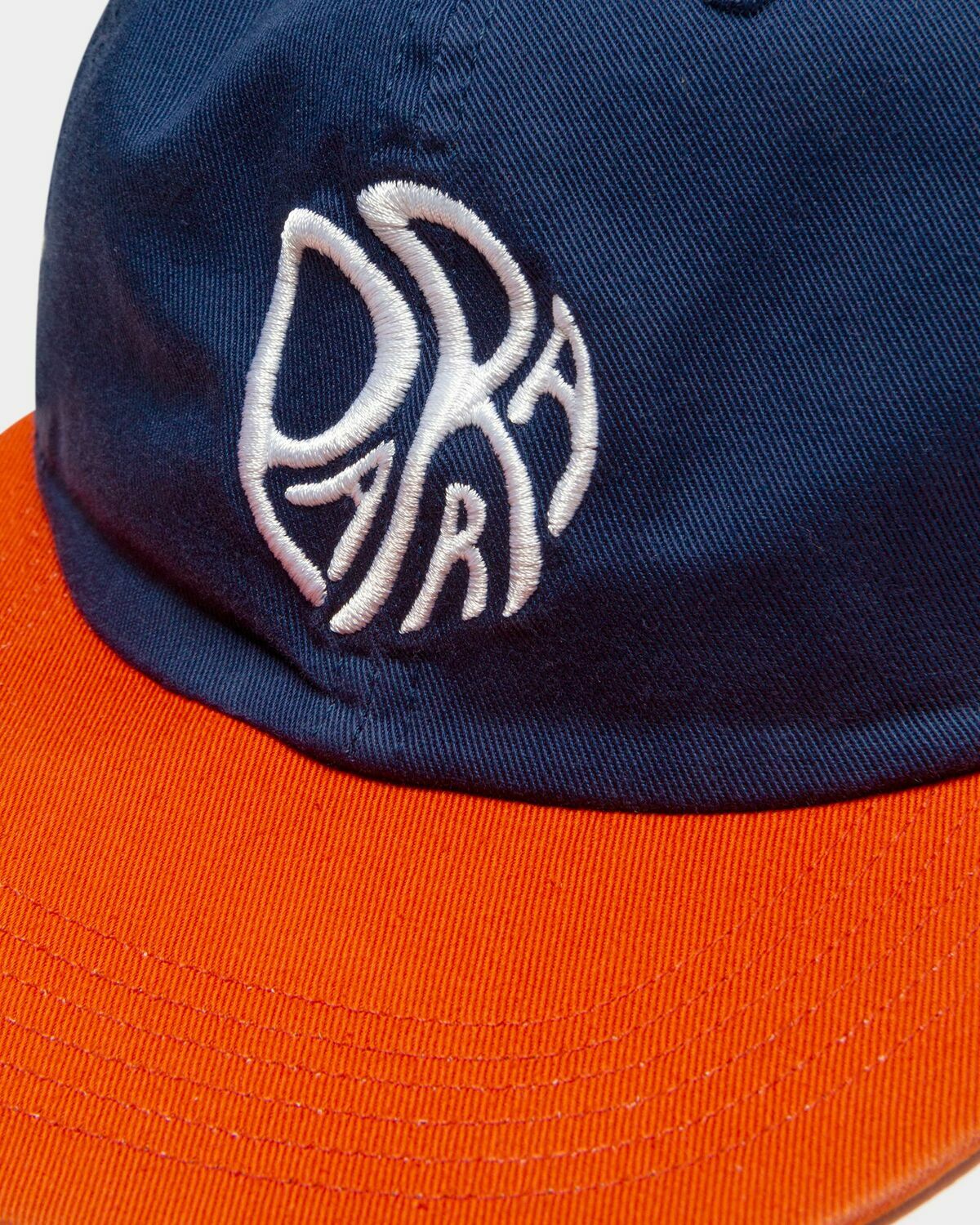 By Parra Circle Tweak Logo 6 Panel Hat Blue Caps By Parra