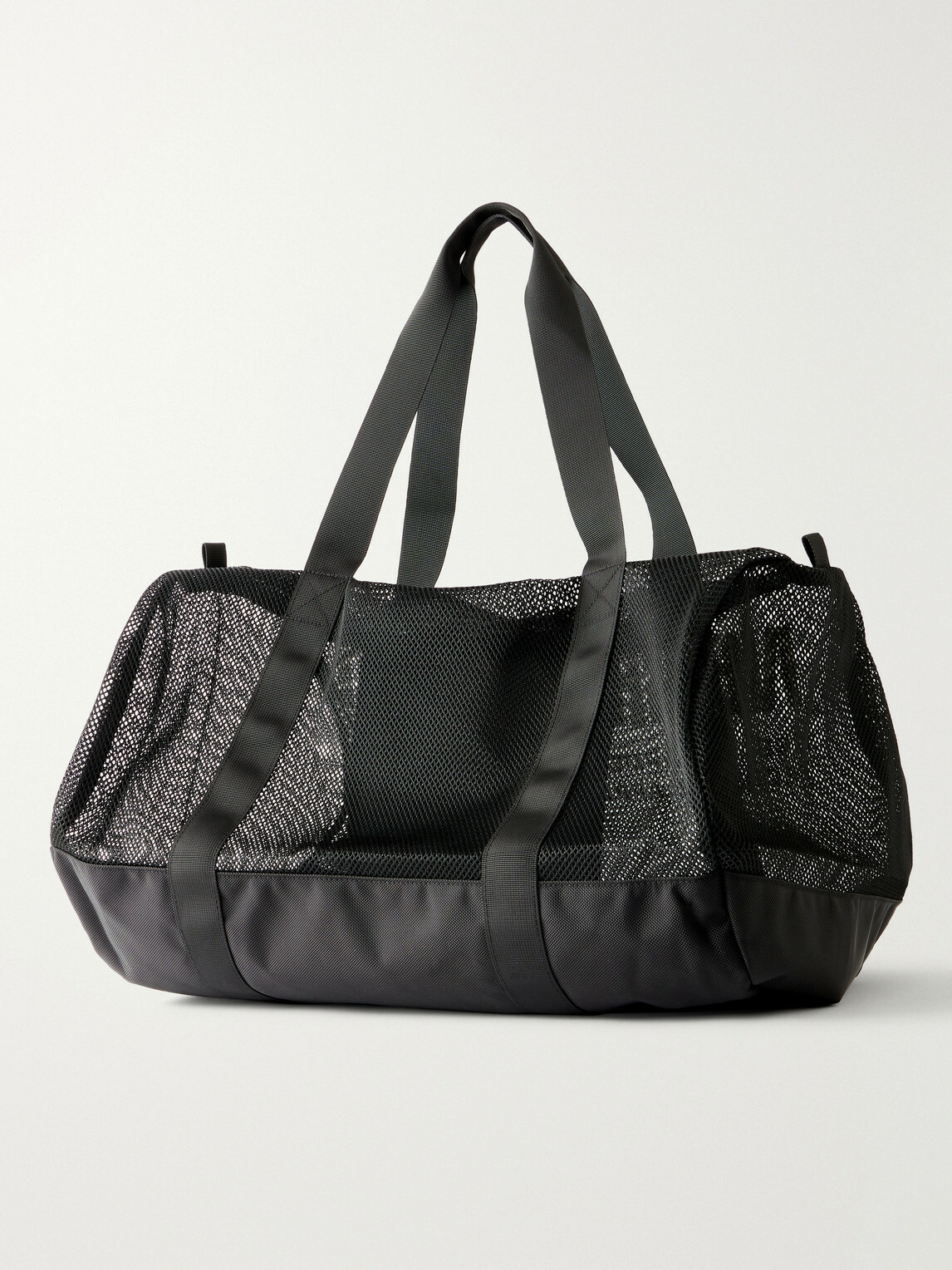Neighborhood - Logo-Print Mesh Weekend Bag